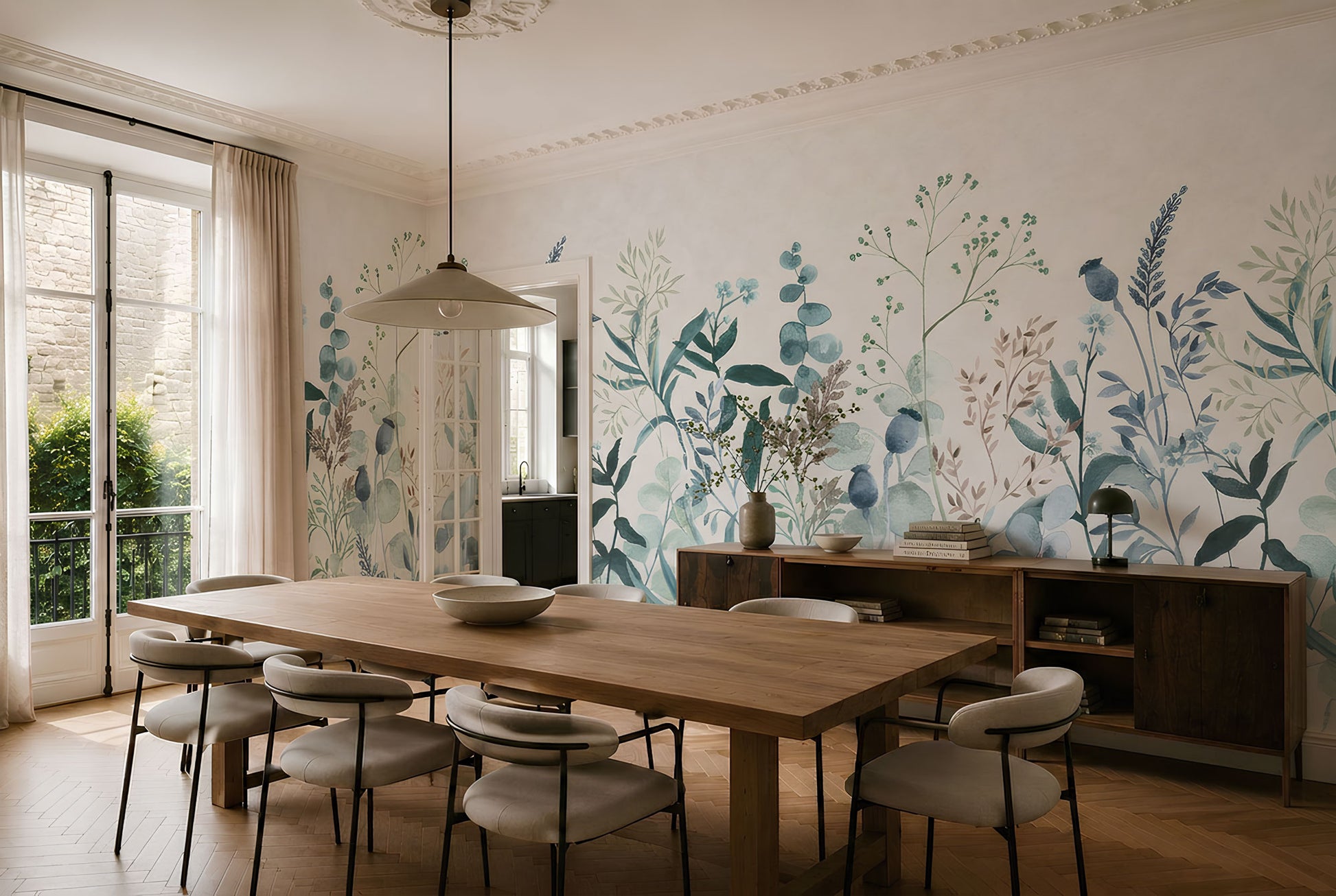 Prairie - papier peint panoramique
